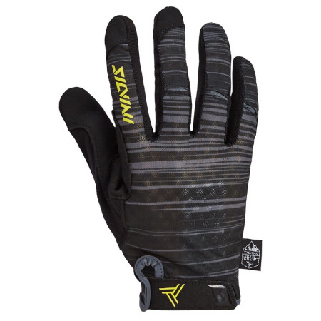 Чоловічі велосипедні рукавички Silvini Gattola чорний/сірий