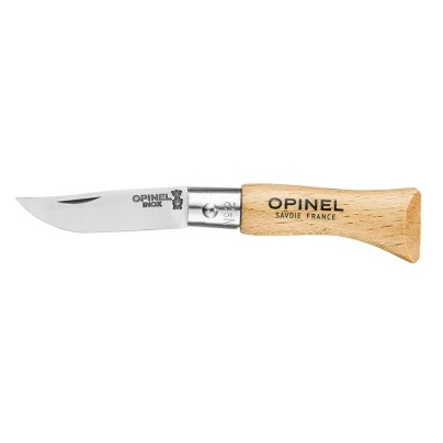 Складаний ніж Opinel N°02 Inox природний
