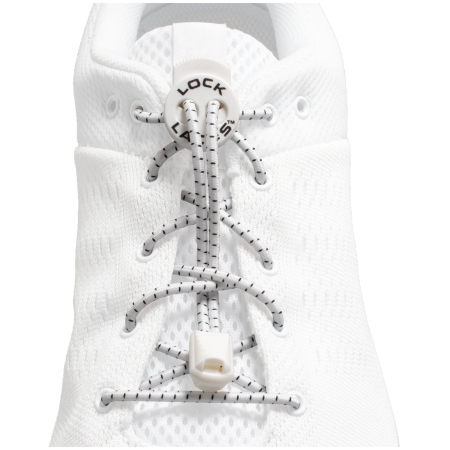 Шнурки для взуття Lock Laces Original білий White