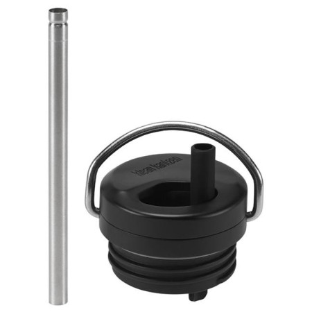 Запасна кришка Klean Kanteen Wide Twist Straw Cap чорний