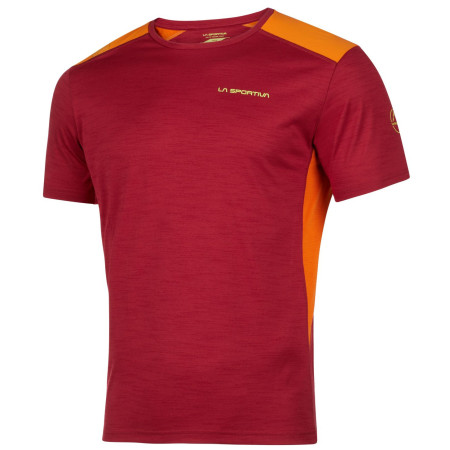 Чоловіча футболка La Sportiva Embrace T-Shirt M червоний Sangria/Hawaiian Sun