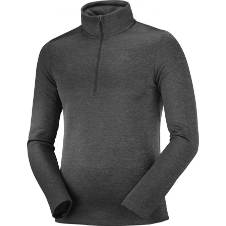 Чоловіча толстовка Salomon Essential Lightwarm Seamless чорний