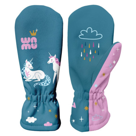 Дитячі зимові рукавиці WAMU Jednorožci