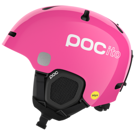Дитячі гірськолижний шолом POC POCito Fornix MIPS рожевий Fluorescent Pink