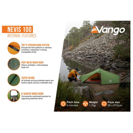 Туристичний намет Vango Nevis 100