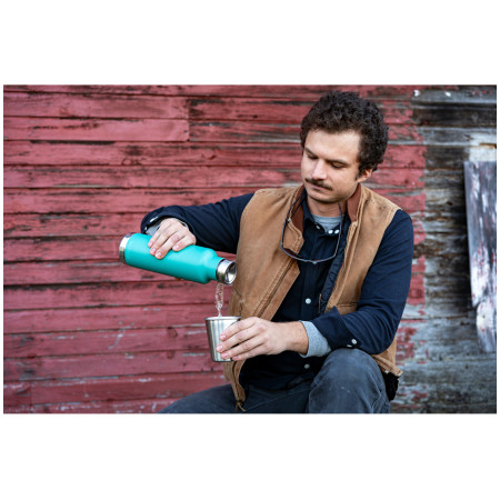 Термопляжка з нержавіючої сталі Klean Kanteen Insulated Classic Narrow 25oz (w/Pour Through Cap)