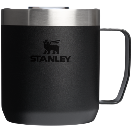 Термокружка Stanley Stay-Hot Camp Mug 350 ml чорний Black 2.0