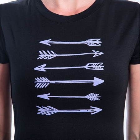 Жіноча футболка Sensor Merino Wool PT Стрілки