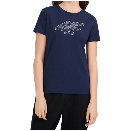 Жіноча футболка 4F Tshirt F3309 темно-синій Navy