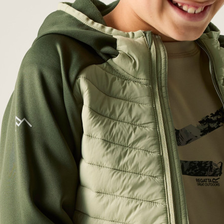 Дитяча куртка Regatta Junior Andreson Hybrid DkKhaki/LtSg