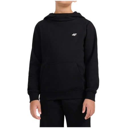 Дитяча толстовка 4F Sweatshirt F2751 Deep Black чорний Deep Black