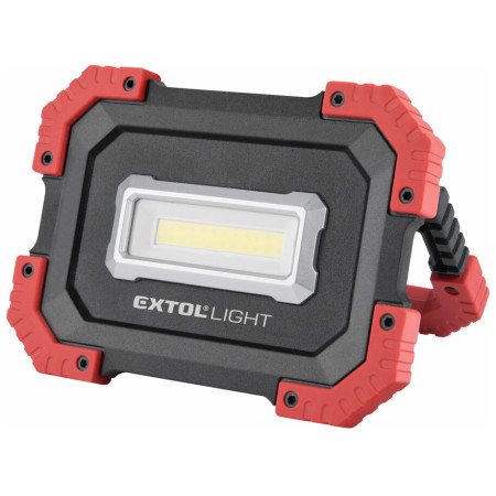 Ліхтар Extol reflektor LED s powerbankou чорний