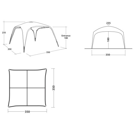 Тент Outwell Wakefield Shelter L