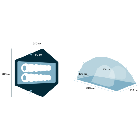 Намет Warg Kodiak 2