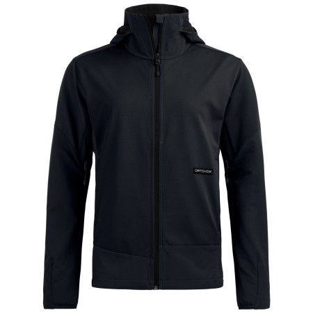 Жіноча софтшелова куртка Ortovox Ortler Softshell Plus Jacket чорний Black Raven