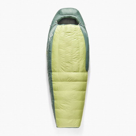 Пуховий спальник Sea to Summit Ascent Women's -9C Regular зелений/світло-зелений