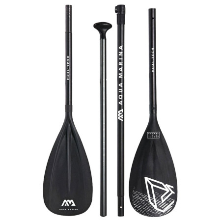 Весло Aqua Marina Dual-Tech 2v1 чорний