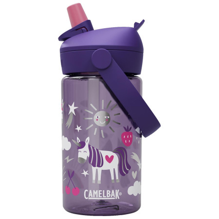 Пляшка Camelbak Thrive Flip Straw Kids 0,4l фіолетовий Unicorn Party