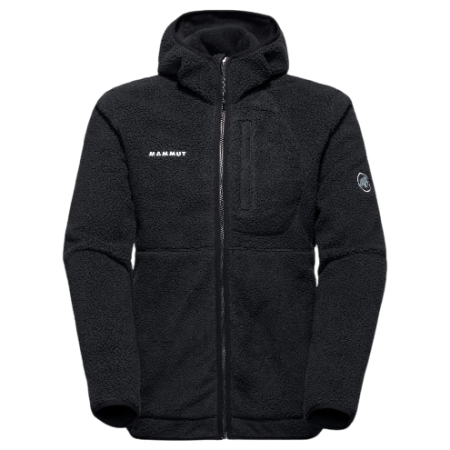 Чоловіча толстовка Mammut Falera Pro ML Hooded Jacket Men чорний black 0001