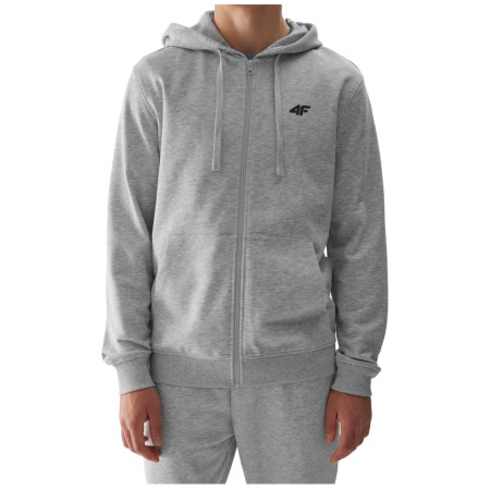 Чоловіча толстовка 4F Sweatshirt M0951 світло-сірий Cold Light Grey Melange