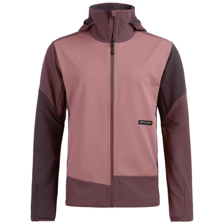 Жіноча софтшелова куртка Ortovox Ortler Softshell Plus Jacket рожево-фіолетовий Chestnut