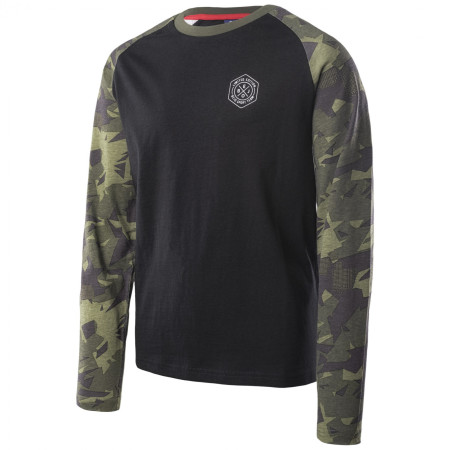 Дитяча футболка Bejo Rick Ls Jrb чорний