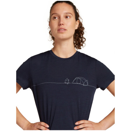 Жіноча функціональна футболка Icebreaker W Mer 150 Tech Lite SS Tee Single Line C