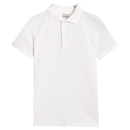 Дитяча футболка 4F Polo Shirt M614 білий WHITE