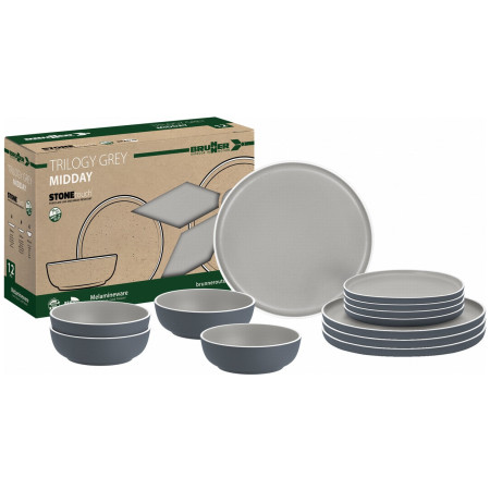 Набір посуду Brunner Midday Trilogy Grey