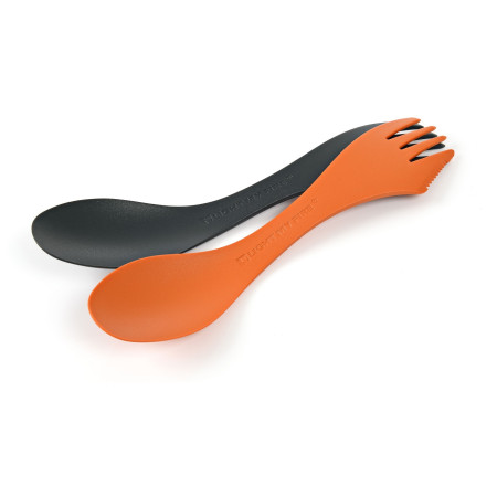 Příbor Light My Fire Spork Medium BIO 2-pack černá/oranžová rustyorange/slatyblack