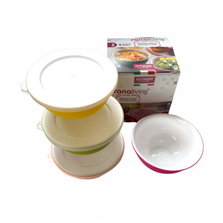 Набір мисок Omada Omada Sanaliving Bowls Set 4x 0,5L