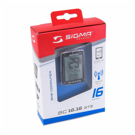 Велокомп'ютер Sigma BC 16.16 STS bezdrátový
