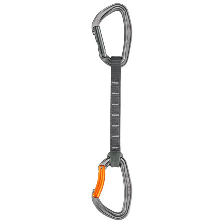 Expreska Petzl Djinn Axess 17 cm šedá Grey