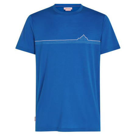 Чоловіча футболка Icebreaker Men Merino 150 Tech Lite SS Tee Range Stripes