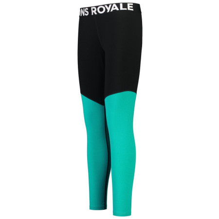 Жіночі легінси Mons Royale Cascade Merino Flex 200 Legging чорний/синій