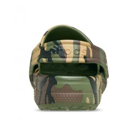Шльопанці дитячі Crocs Classic Camouflage Clog Army Green/Multi