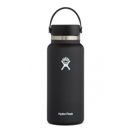 Термопляшка Hydro Flask Wide Mouth 32 oz чорний Black