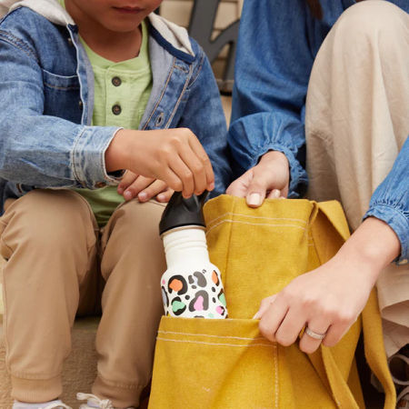 Дитяча пляшечка Klean Kanteen Kid Classic Narrow 12oz (w/Flip Seal Sport Cap)