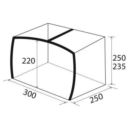 Тент Brunner Skia 300 Aerocampin