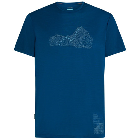 Чоловіча функціональна футболка Icebreaker Merino Blend 125 Cool-Lite™ Sphere SS Tee Beta