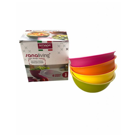 Набір мисок Omada Omada Sanaliving Bowls Set 4x 0,5L