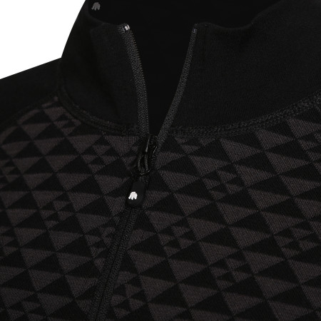 Жіноча функціональна футболка Zulu Merino 240 Zip Long