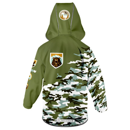 Дитяча софтшелова куртка WAMU Khaki