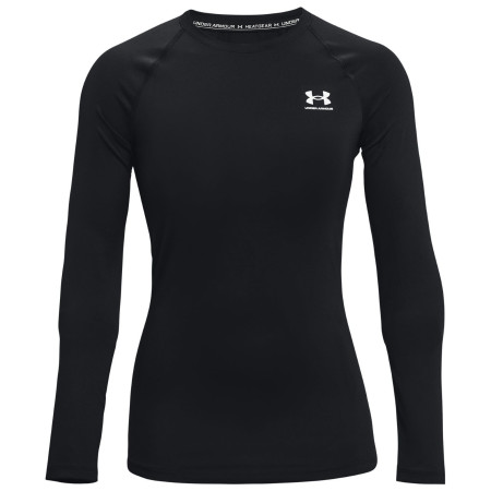 Жіноча функціональна футболка Under Armour HG Authentics Comp LS чорний BLK