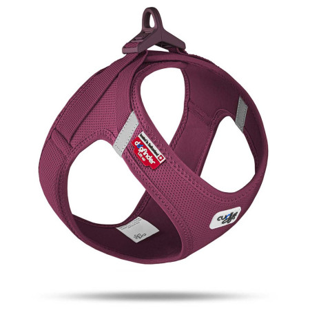 Шлея для собаки Curli Vest Clasp Air-Mesh фіолетовий Ruby