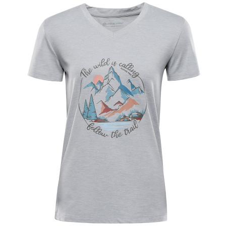 Жіноча футболка Alpine Pro Grema 3 сірий Grey