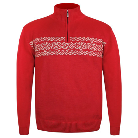 Чоловічий светр Kama 4069 червоний red