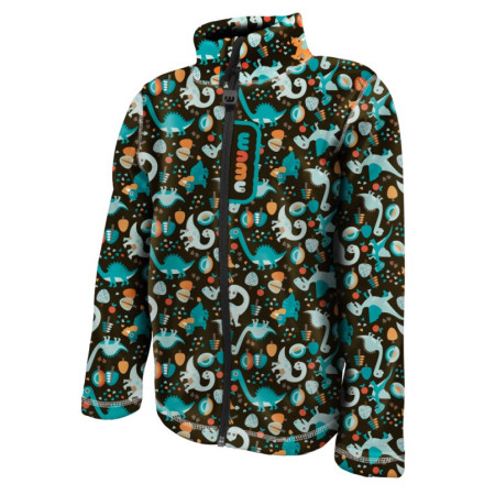 Дитяча толстовка WAMU Dinosauři чорний/коричневий