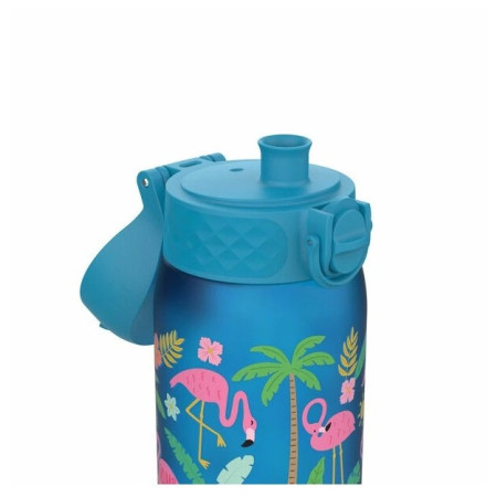 Дитяча пляшечка Ion8 Leak Proof Blue Flamingos 400ml