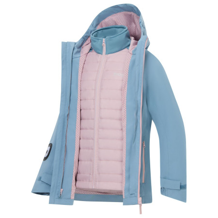 Зимова куртка для дівчини Regatta Girls Trekktain 3-in-1 II DusBluPwLil